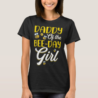 Bee Day-flickfamiljen som matchar födelsedagen T Shirt