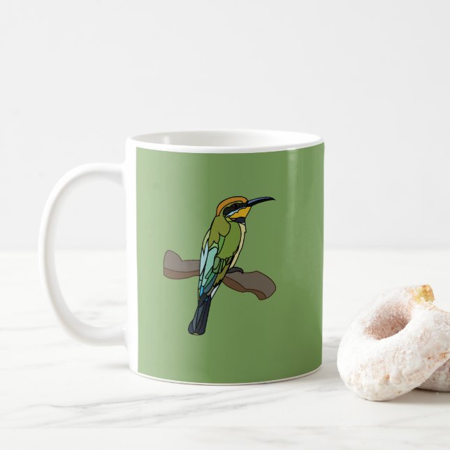 Bee-Eater Bird Art Wildlife Kaffemugg (Med munk)