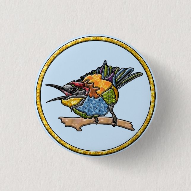 Bee Eater Bird Knapp (Framsida)
