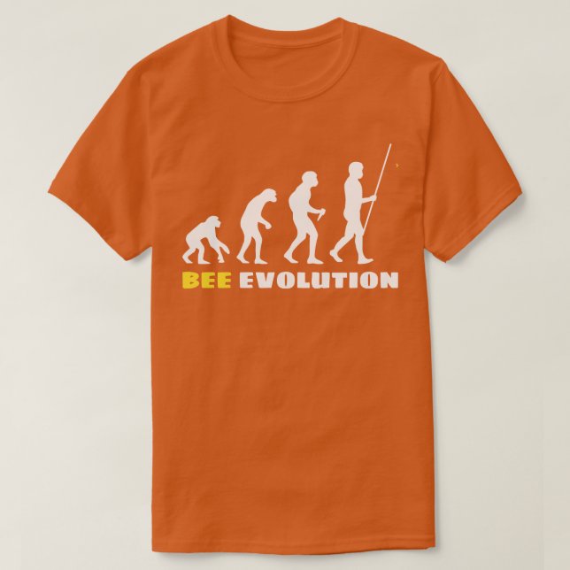 Bee Evolution T Shirt (Design framsida)