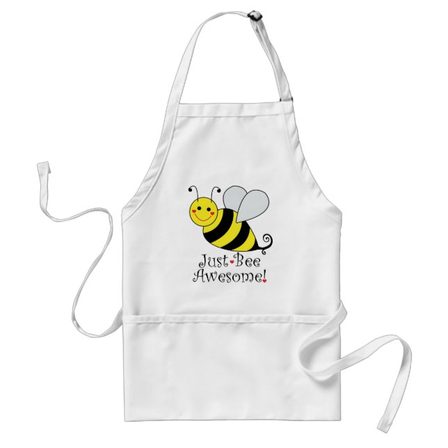 Bee Fantastisk Cute Humla Förkläde (Framsidan)