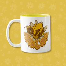 Bee Fantastisk - Cute Tecknad Humla & Daisy