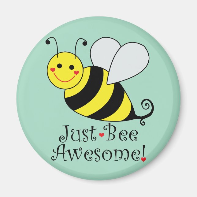 Bee Fantastisk Humla Magnet (Framsidan)
