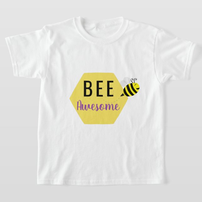 "BEE Fantastisk" Lycklig Bee T-Shirt (Laydown)