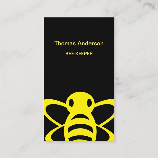 Bee Farm Bee Keeper Visitkort (Framsida)