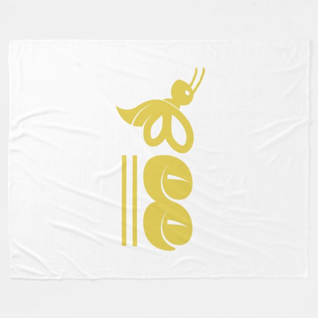 Bee Fleecefilt (Framsidan (Horisontell))