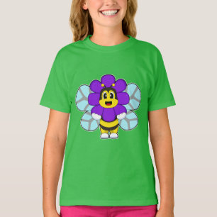 Bee Flower T Shirt