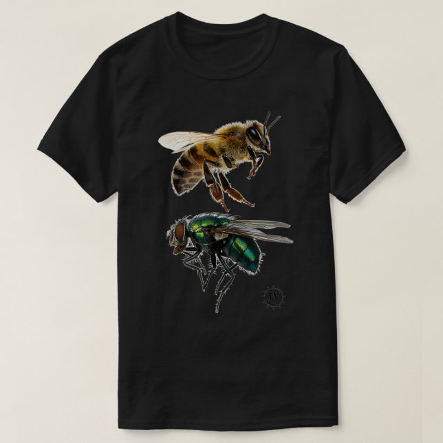 Bee Fly T Shirt (Design framsida)
