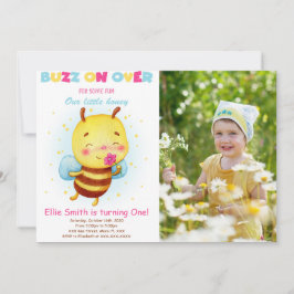Bee-fotoinbjudan Inbjudningar