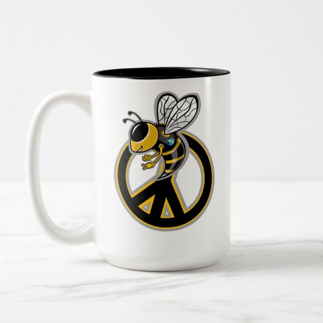 BEE FRED  Två-Tonad MUGG (Vänster)