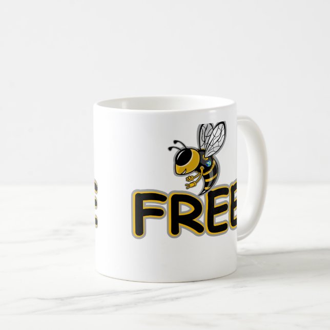 BEE FREE KAFFEMUGG (Framsida höger)