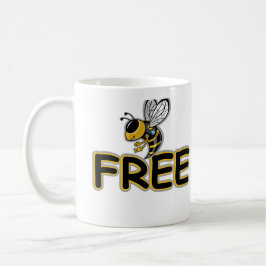 BEE FREE KAFFEMUGG