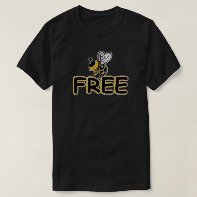 BEE FREE T SHIRT (Design framsida)