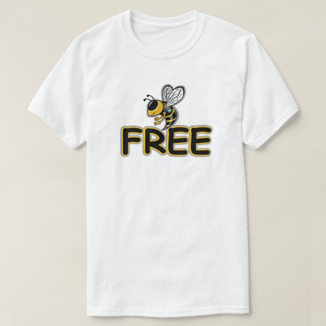BEE FREE T SHIRT (Design framsida)