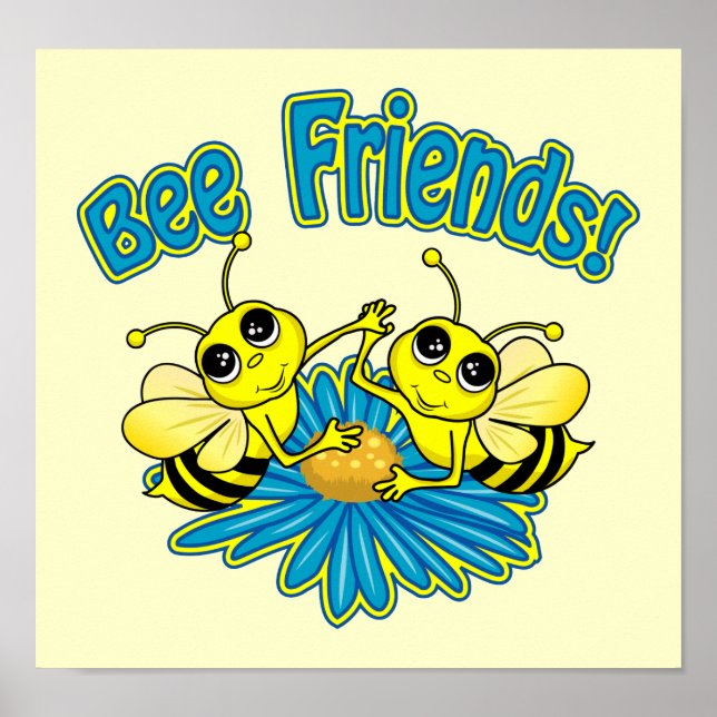 Bee Friends Poster (Framsidan)