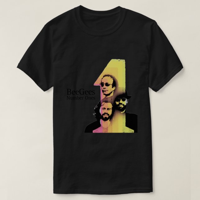 Bee Gees Number Ones T Shirt (Design framsida)