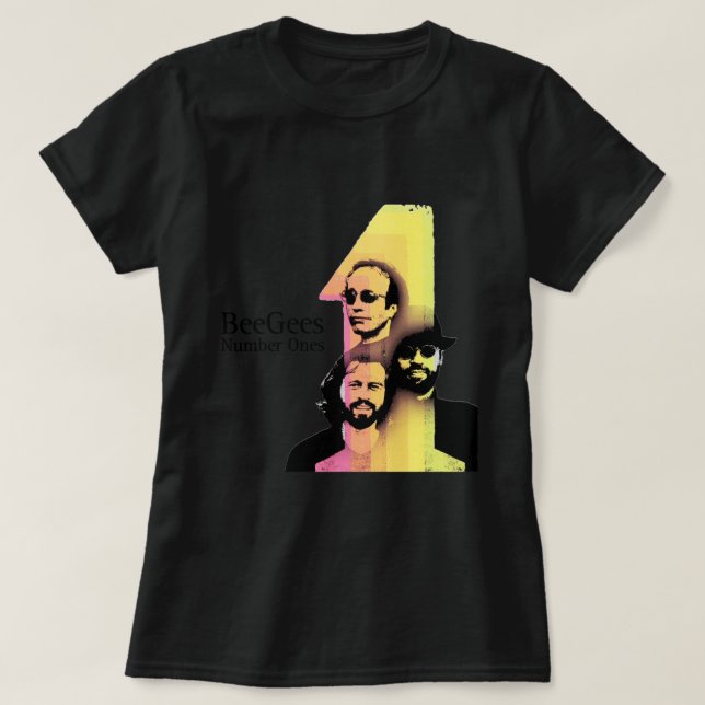 Bee Gees Number Ones T Shirt (Design framsida)
