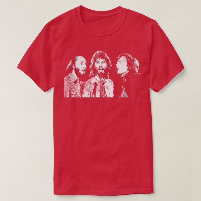 Bee Gees T Shirt (Design framsida)