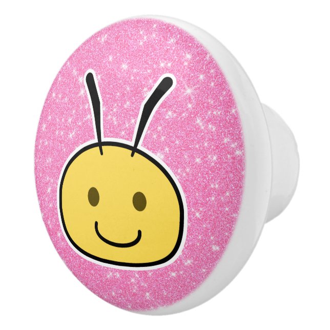 Bee Glitter Knopp (Höger)