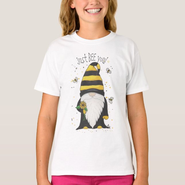 Bee Gnome! T Shirt (Framsida)