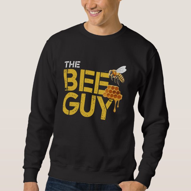 Bee Guy - Bee Älskare biodling & biodling Lång Ärmad Tröja (Framsida)