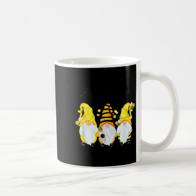 Bee Happy Bee Gnome Spring  Kaffemugg (Höger)