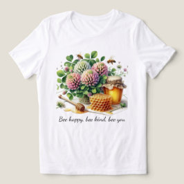 Bee Happy Clover Honey T-Shirt