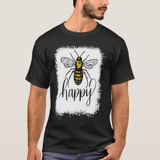 Bee Happy T Shirt (Framsida)