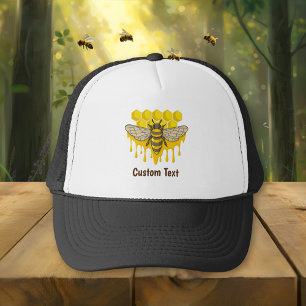 Bee Hive Honung Keps