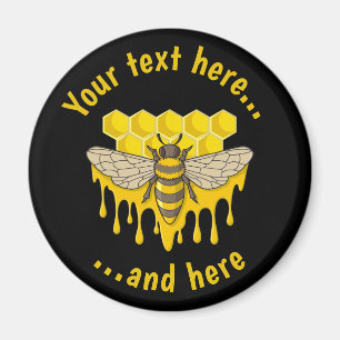 Bee Hive Honung Magnet