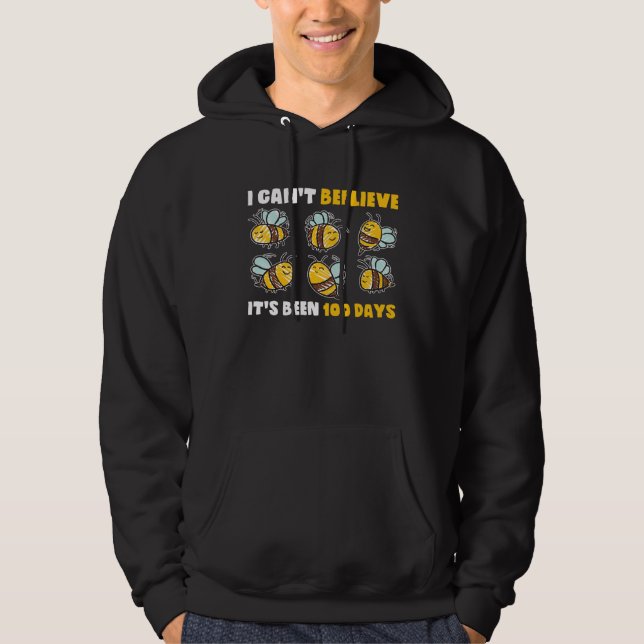 Bee Hive Tree 100 Day School  for Teachers & Stude Hoodie (Framsida)