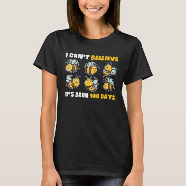 Bee Hive Tree 100 Day School  for Teachers & Stude T Shirt (Framsida)