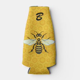 Bee Honeycomb Monogram Honeybee Beehive