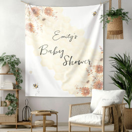 Bee Honung Boho WildblommBaby Shower