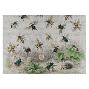 Bee Honung Worker Queen Bees Antique