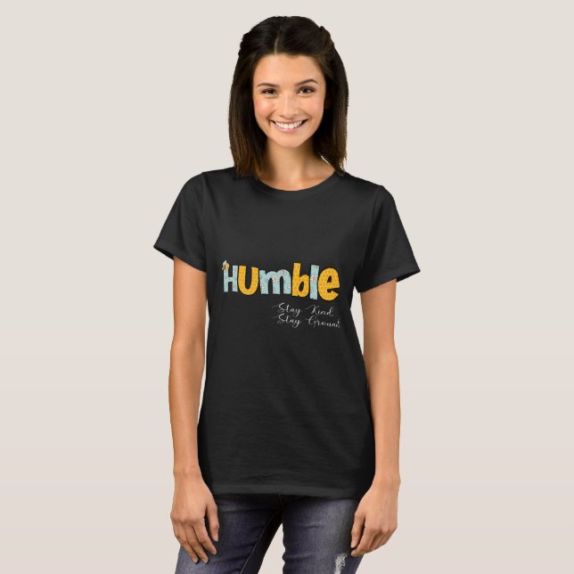 Bee Humble T Shirt (Hel framsida)