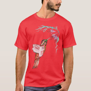 Bee Hummingbird Beval Bird Älskare T Shirt