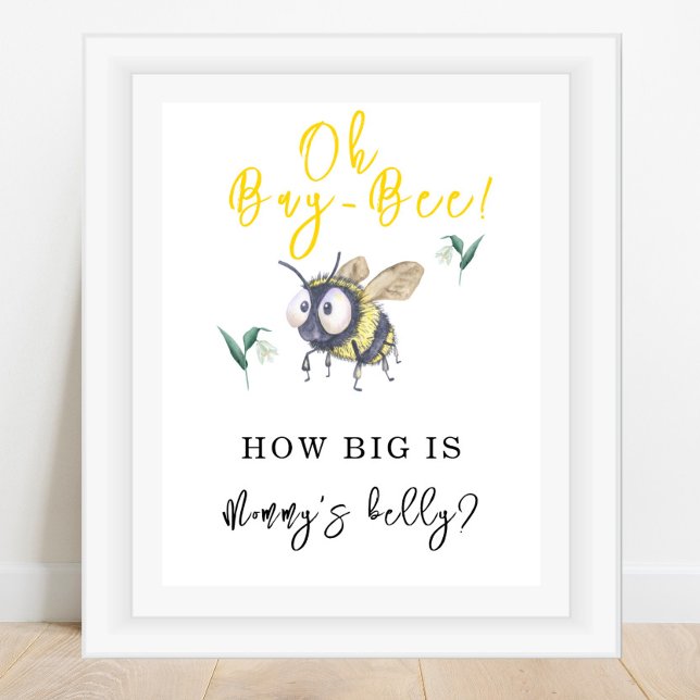 BEE - Hur stor är mammans mage Poster (Skapare uppladdad)