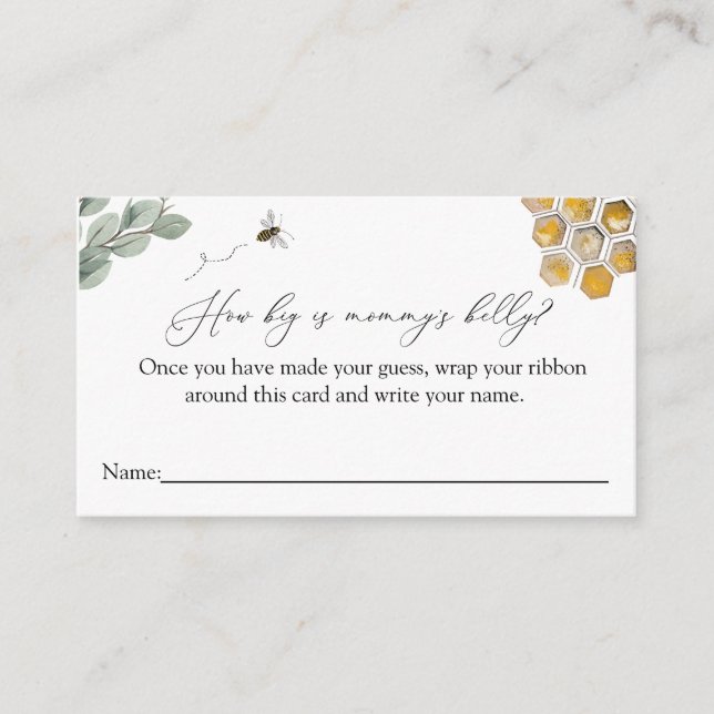 Bee Hur stort är mamma billy-spelkortet Tilläggskort (Framsida)