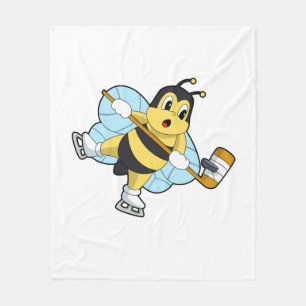 Bee Ice hockey Ice hockey Fleecefilt