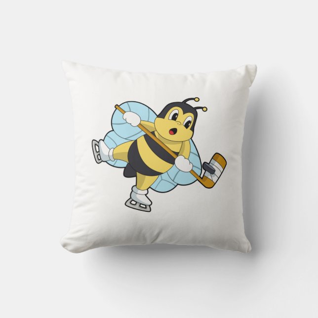 Bee Ice hockey Ice hockey Kudde (Framsida)