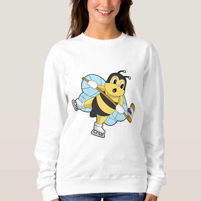 Bee Ice hockey Ice hockey T Shirt (Framsida)