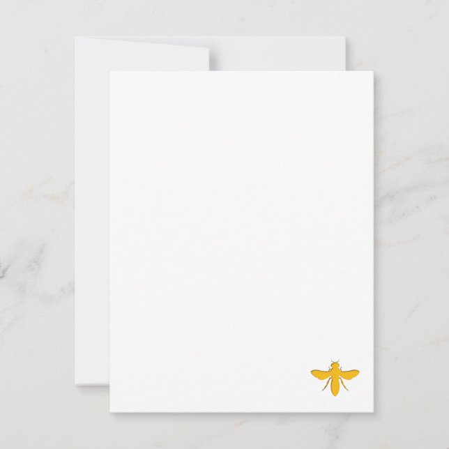 Bee in Touch Anteckningskort (Framsida)