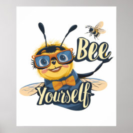 Bee Inspired Poster