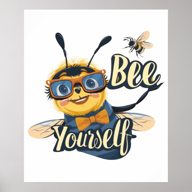 Bee Inspired Poster (Framsidan)