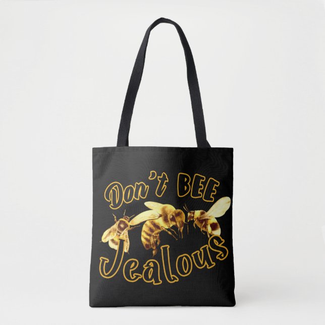 Bee inte Jeverse Funny Quote Tygkasse (Framsida)