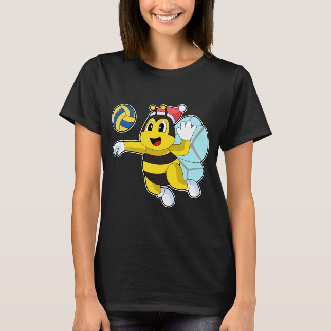 Bee jul Volleyball T Shirt (Framsida)