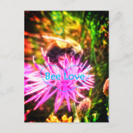BEE KÄRLEK ORIBRIGHT POSTCARD VYKORT