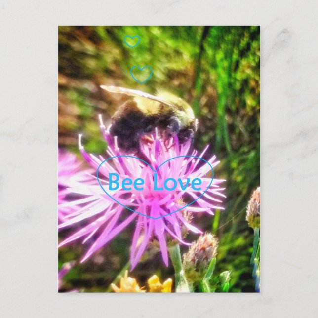 BEE KÄRLEK ORIGINAL POSTCARD VYKORT (Framsida)