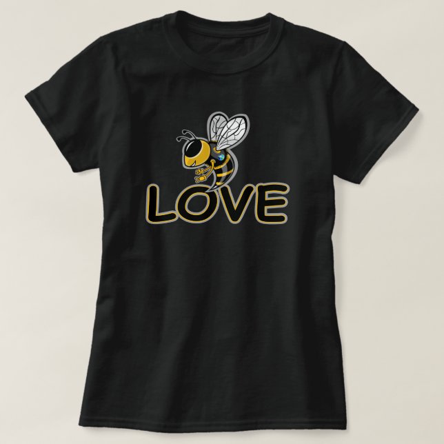 BEE KÄRLEK  T SHIRT (Design framsida)